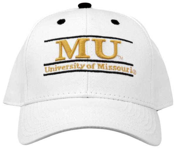 The Game Men's Missouri Tigers White Bar Adjustable Hat