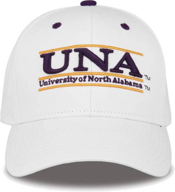 The Game Men's North Alabama Lions White Bar Adjustable Hat