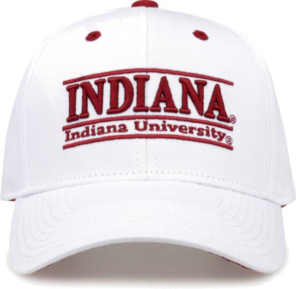 The Game Men's Indiana Hoosiers White Nickname Adjustable Hat