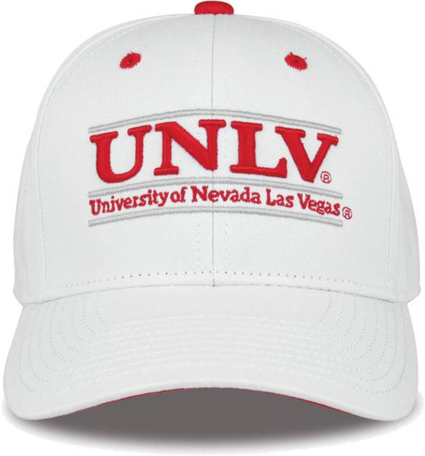 The Game Men's UNLV Rebels White Bar Adjustable Hat