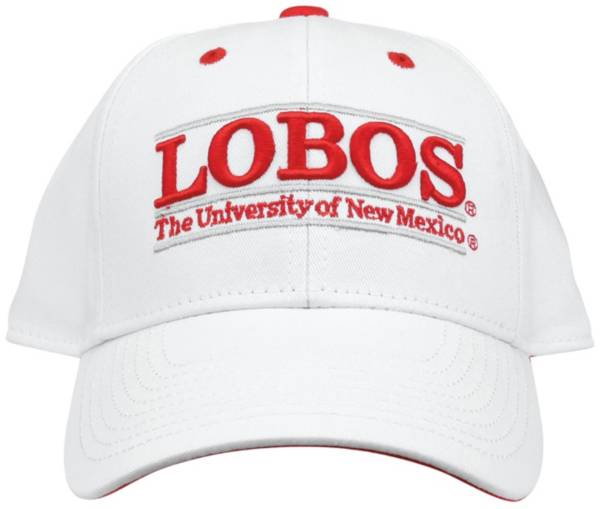 The Game Men's New Mexico Lobos White Nickname Adjustable Hat