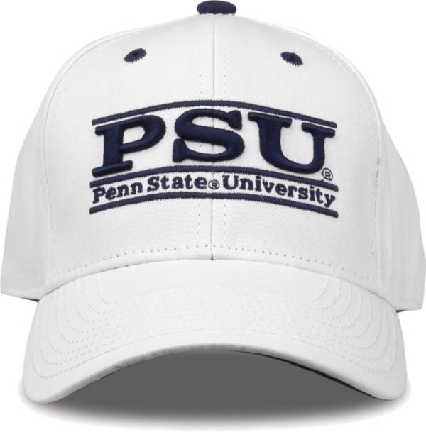 The Game Men's Penn State Nittany Lions White Bar Adjustable Hat product image