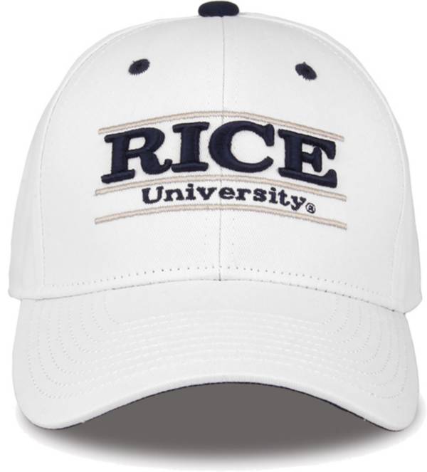 The Game Men's Rice Owls White Bar Adjustable Hat