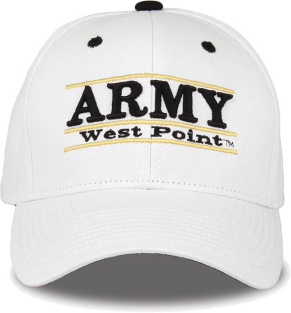 The Game Men's Army West Point Black Knights White Bar Adjustable Hat