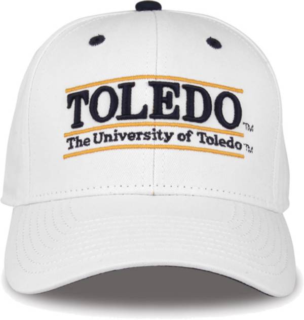 The Game Men's Toledo Rockets White Bar Adjustable Hat