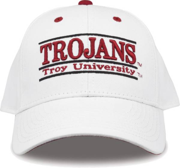 The Game Men's Troy Trojans White Nickname Adjustable Hat product image