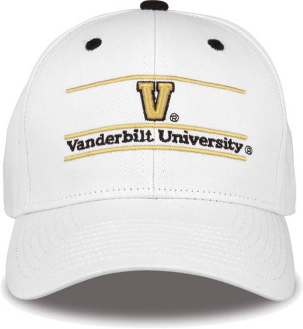 The Game Men's Vanderbilt Commodores White Bar Adjustable Hat product image