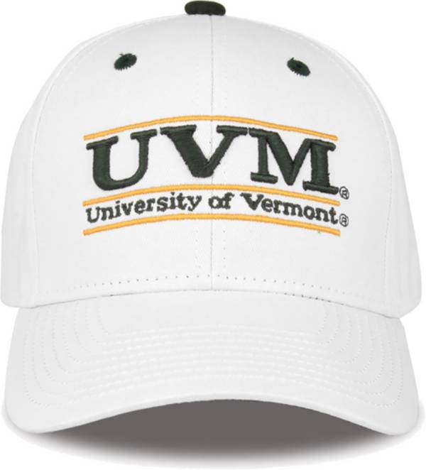 The Game Men's Vermont Catamounts White Bar Adjustable Hat product image