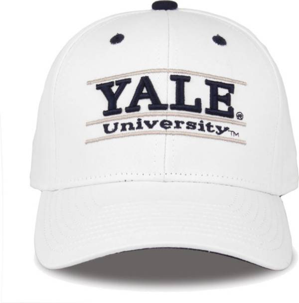 The Game Men's Yale Bulldogs White Bar Adjustable Hat product image