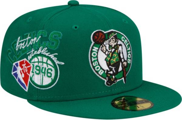 New Era Adult Boston Celtics Green 59Fifty Fitted Hat