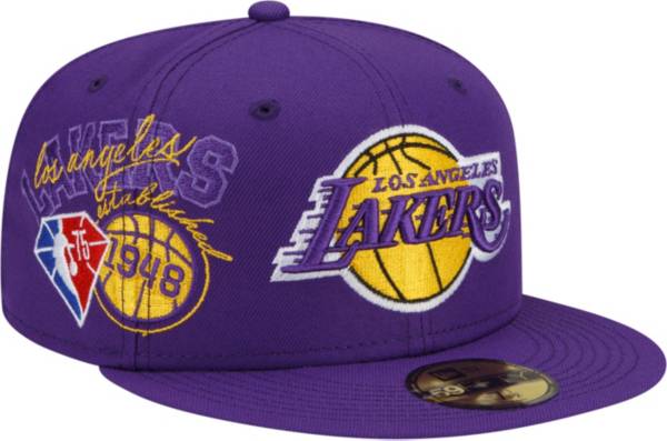 New Era Adult Los Angeles Lakers Purple 59Fifty Fitted Hat