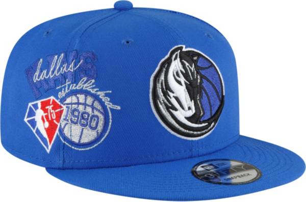 New Era Men's Dallas Mavericks Blue 9Fifty Adjustable Snapback Hat product image