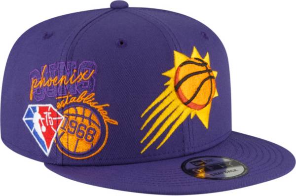 New Era Men's Phoenix Suns Purple 9Fifty Adjustable Snapback Hat