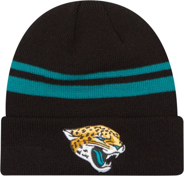 New Era Men's Jacksonville Jaguars Black Cuffed Knit