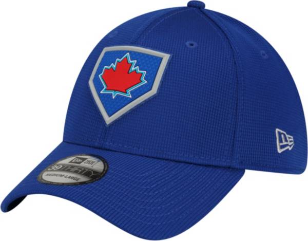 New Era Men's Toronto Blue Jays Royal Distinct 39Thirty Stretch Fit Hat