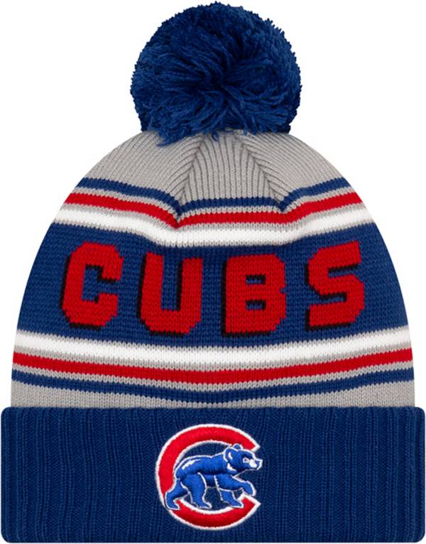 New Era Men's Chicago Cubs Blue Cheer Knit Hat