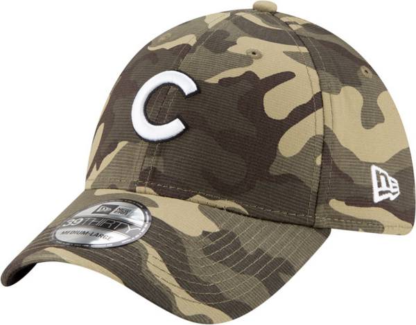 New Era Men's Chicago Cubs Camo Armed Forces 39Thirty Fitted Hat