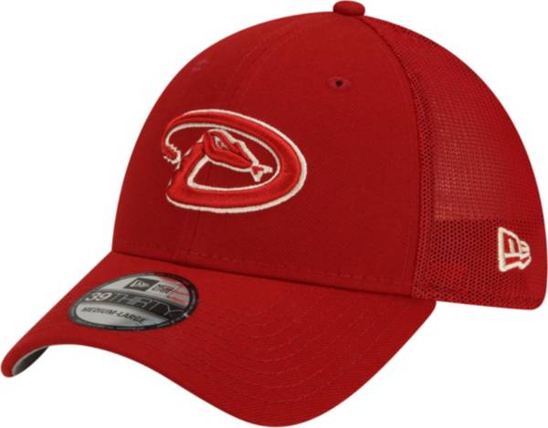 New Era Men's Arizona Diamondbacks Red 39Thirty Stretch Fit Hat