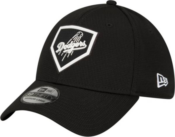 New Era Men's Los Angeles Dodgers Black Club 39Thirty Stretch Fit Hat product image