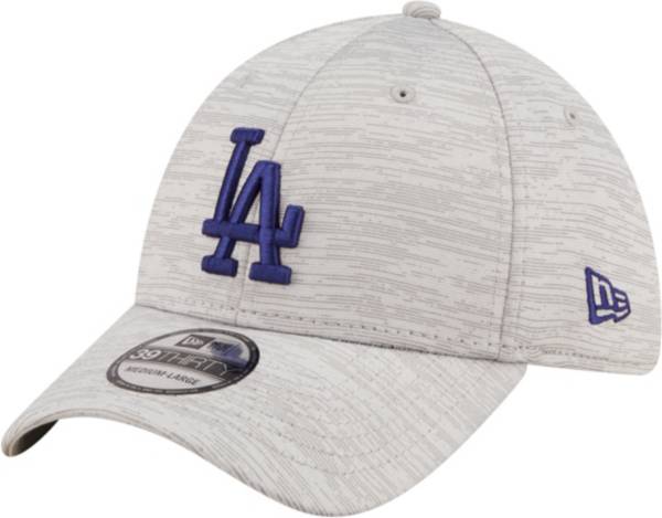 New Era Men's Los Angeles Dodgers Gray 39Thirty Stretch Fit Hat
