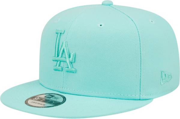 New Era Men's Los Angeles Dodgers Turquoise 9Fifty Adjustable Snapback Hat