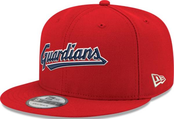 New Era Men's Cleveland Guardians Red 9Fifty Adjustable Hat