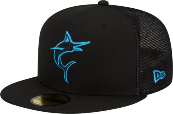 New Era Men's Miami Marlins 59Fifty Fitted Hat