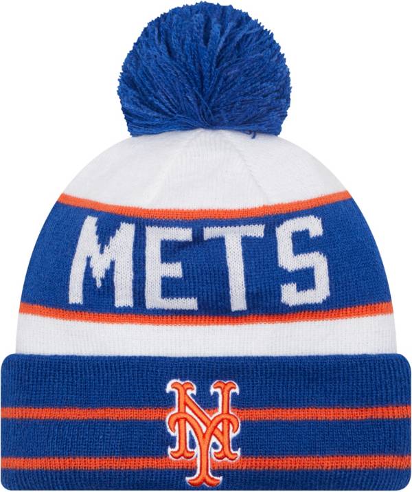 New Era Men's New York Mets Blue Fan Favorite Knit Hat