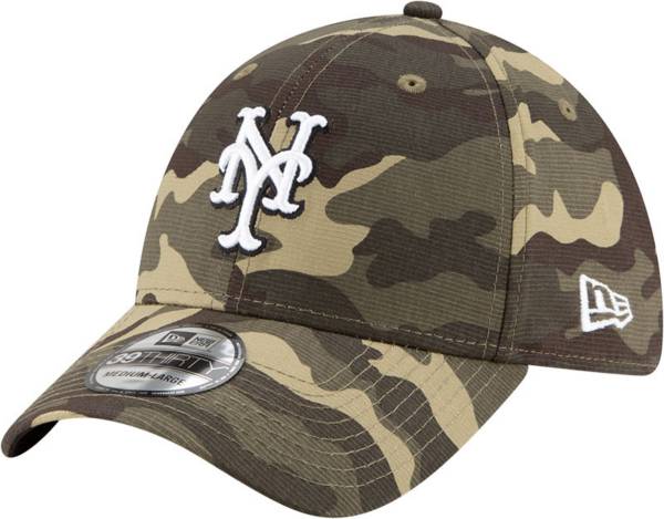 New Era Men's New York Mets Camo Armed Forces 39Thirty Fitted Hat