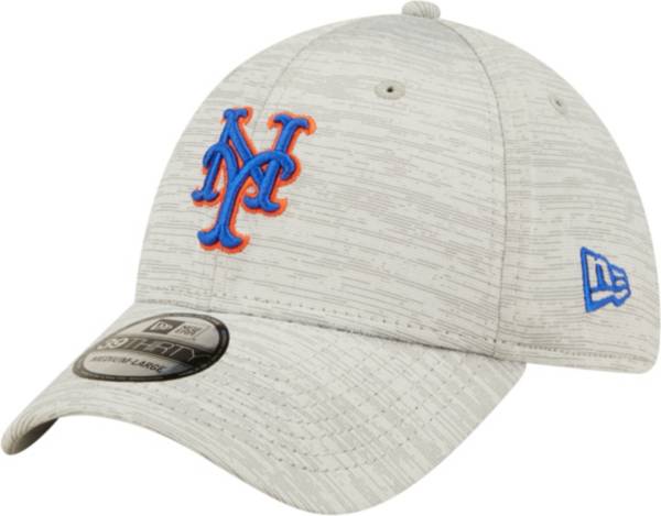 New Era Men's New York Mets Gray 39Thirty Stretch Fit Hat