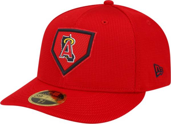 New Era Men's Los Angeles Angels Red 59Fifty Fitted Hat
