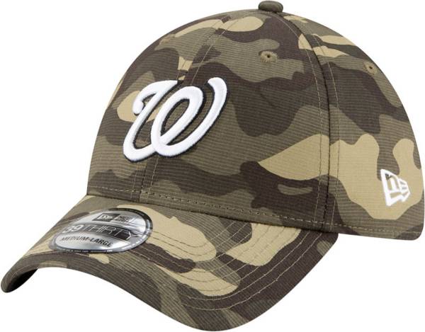 New Era Men's Washington Nationals Camo Armed Forces 39Thirty Fitted Hat