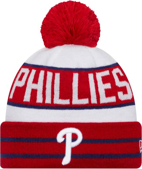 New Era Men's Philadelphia Phillies Red Fan Favorite Knit Hat