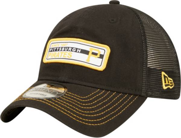 New Era Men's Pittsburgh Pirates Black 9Twenty Essential Adjustable Hat product image