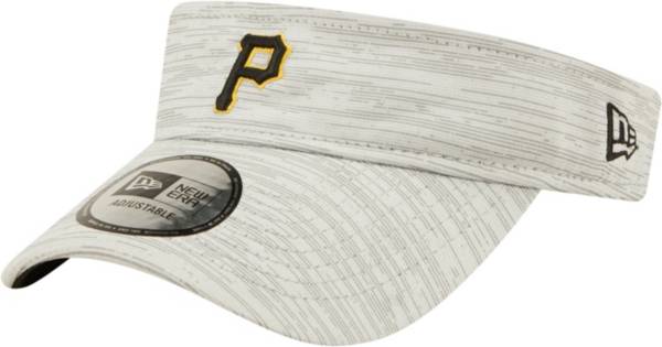 New Era Men's Pittsburgh Pirates Gray Distinct Adjustable Visor product image