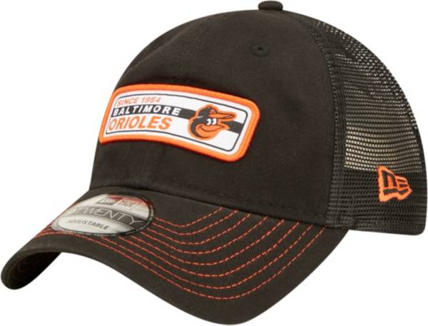 New Era Men's Baltimore Orioles Black 9Twenty Adjustable Hat