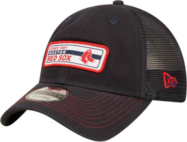 New Era Men's Boston Red Sox Navy 9Twenty Adjustable Hat