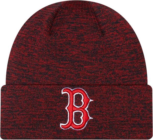 New Era Men's Boston Red Sox Navy Layer Knit Hat