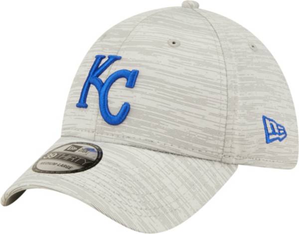 New Era Men's Kansas City Royals Gray 39Thirty Stretch Fit Hat