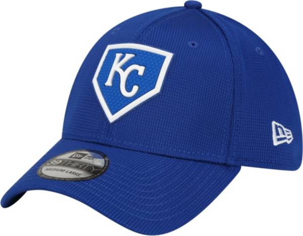 New Era Men's Kansas City Royals Royal Distinct 39Thirty Stretch Fit Hat