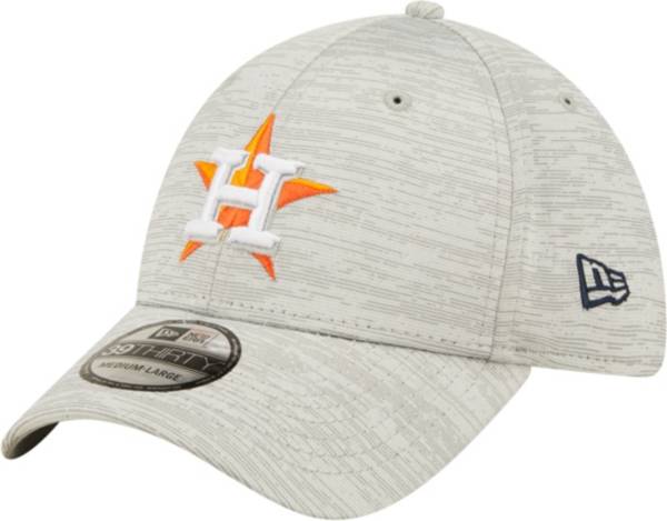 New Era Men's Houston Astros Gray 39Thirty Stretch Fit Hat