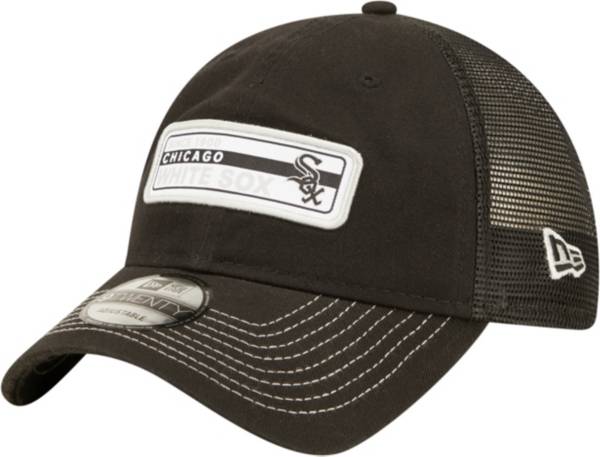 New Era Men's Chicago White Sox Black 9Twenty Adjustable Hat