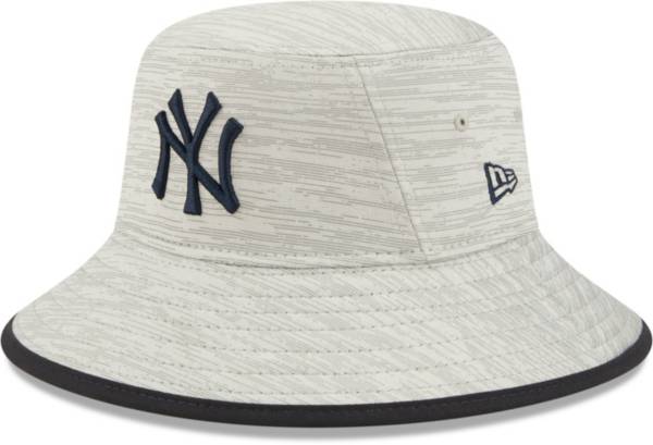 New Era Men's New York Yankees Grey Bucket Hat