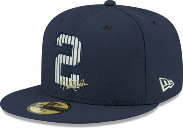 New Era Men's New York Yankees Derek Jeter 2020 Hall of Fame Signature 59Fifty Fitted Hat