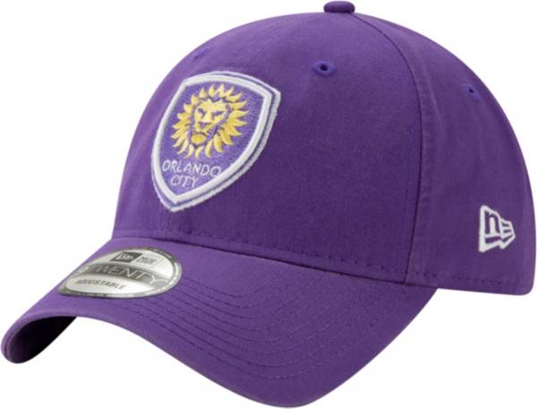 New Era Men's Orlando City Purple Core Classic 9Twenty Adjustable Hat