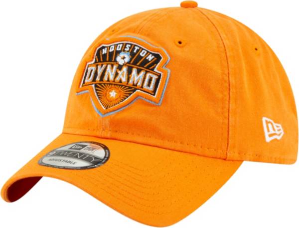 New Era Men's Houston Dynamo Orange Core Classic 9Twenty Adjustable Hat