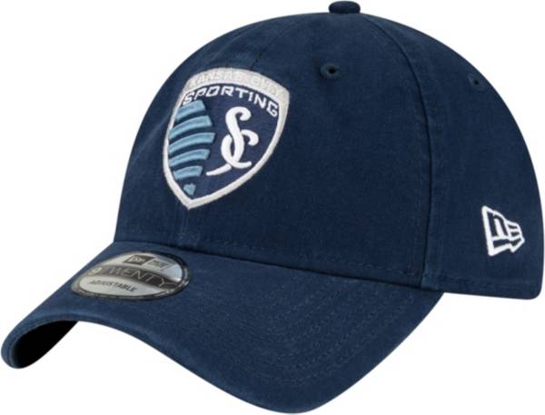 New Era Men's Sporting Kansas City Blue Core Classic 9Twenty Adjustable Hat