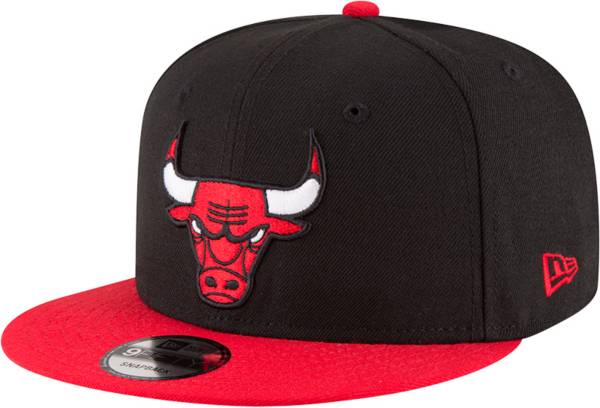 New Era Men's Chicago Bulls Black 9Fifty Adjustable Hat