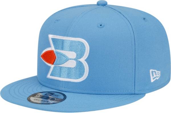 New Era Men's 2021-22 City Edition Los Angeles Clippers Blue 9Fifty Adjustable Hat