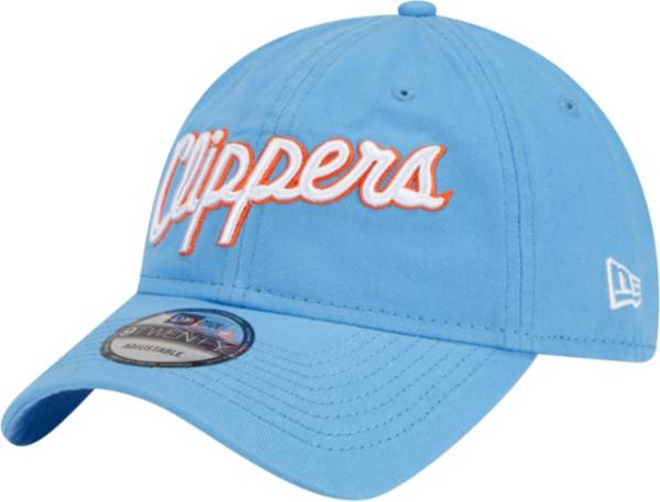 New Era Men's 2021-22 City Edition Los Angeles Clippers Blue 9Twenty Adjustable Hat